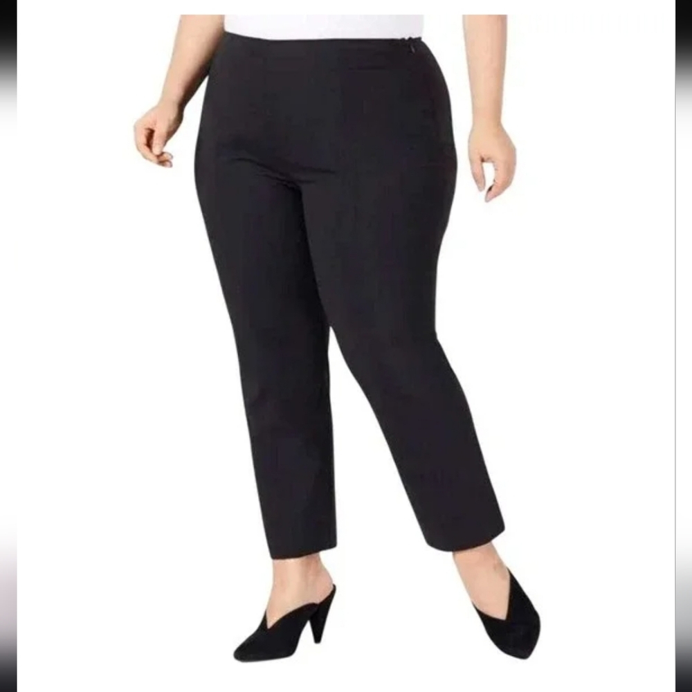 Pari Passu Merit Italian Wool Blend Straight Leg Pants Slacks Office Work Sz 22